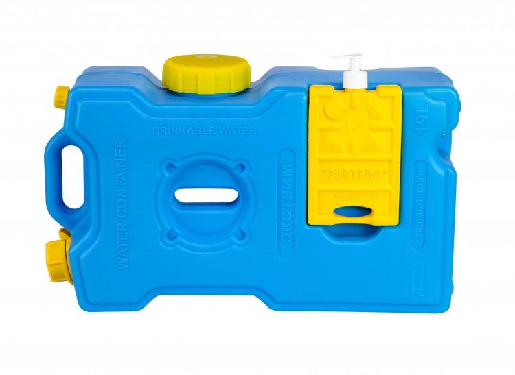 Канистра для воды 19 л, голубая, арт. kontvod19,          Технохим 