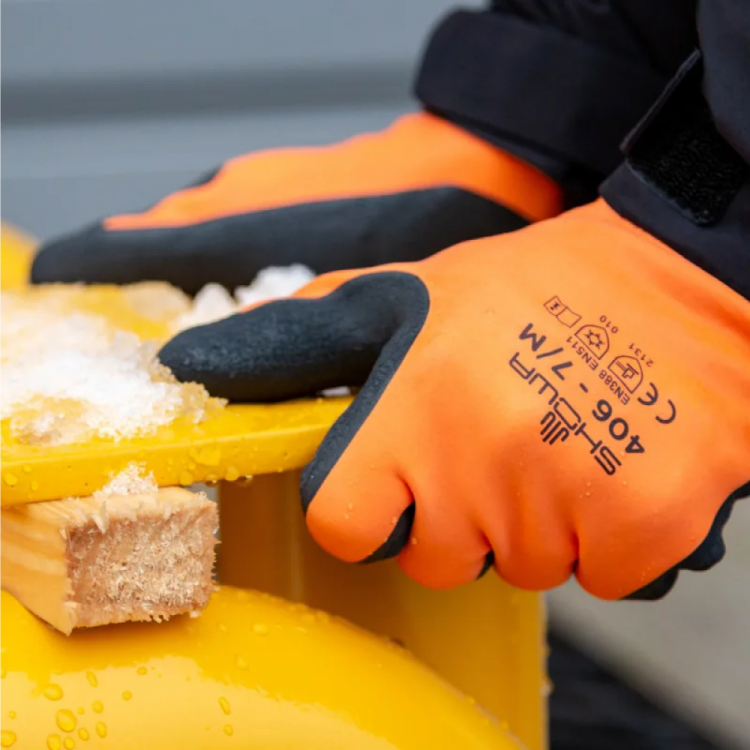  Перчатки защитные SHOWA Thermal 406, M, арт. SHOWA406M,          Showa 