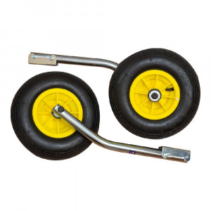 Транцевые колеса быстросъемные 400 мм, колесо 330 мм, оцинкованная сталь, , SK-1025105-ts