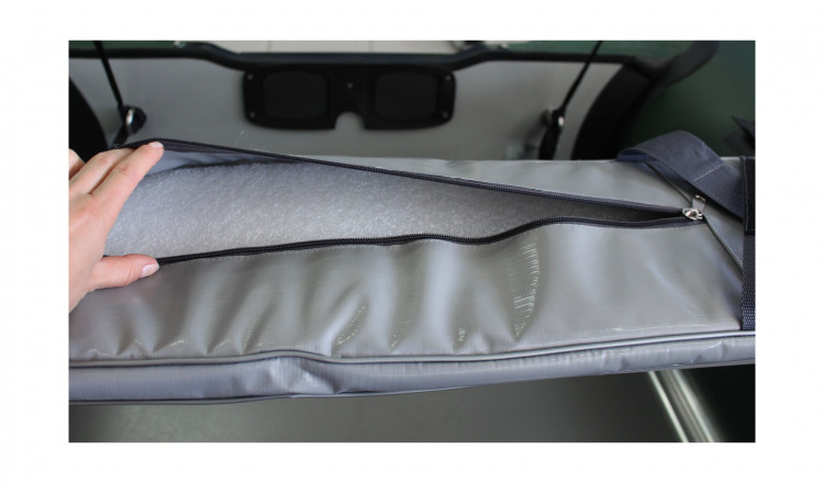 Накладка мягкая на сиденье, ПВХ, 940х240 мм, арт. nakladka_940_240_pvkh,          SPASS 