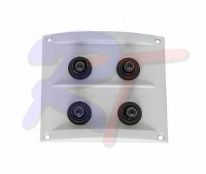 Панель выключателей, белая, RTA-10044-WF