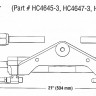 Гидроцилиндр Baystar Compact HC4648H, арт. 10237265,          SeaStarSolutions 
