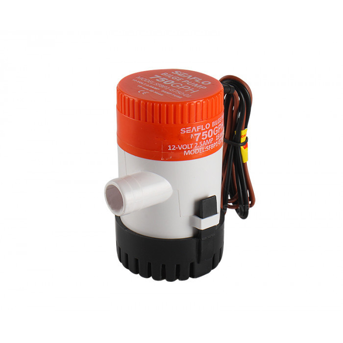 Насос осушительный 750GPH 01 Series 12В, арт. SFBP1-G750-01,          SeaFlo 