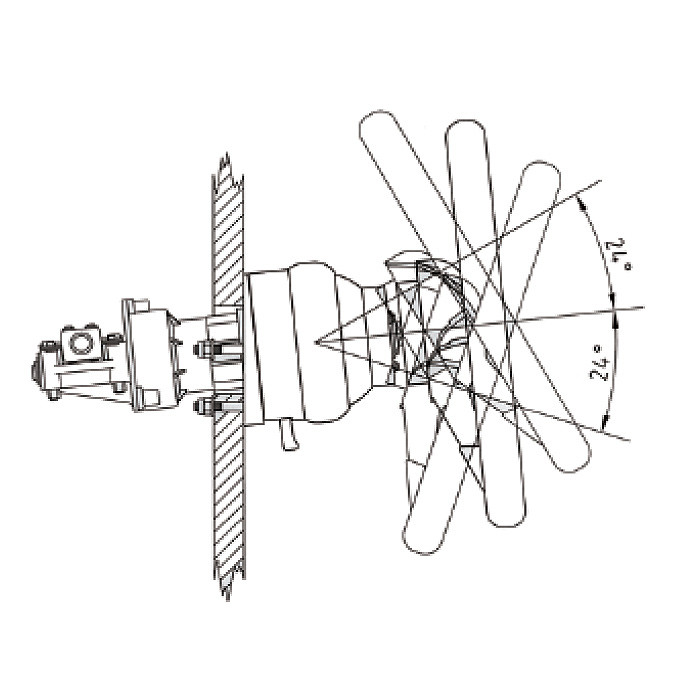 Привод рулевой T-81FC, арт. T-81FC,          Ultraflex 