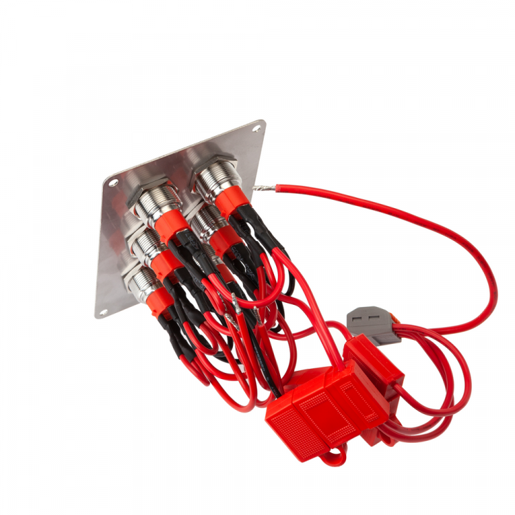 Панель бортового питания Skipper с 6 влагозащищёнными переключателями 6 переключателей, арт. SK50826-6S-ts,          Skipper 