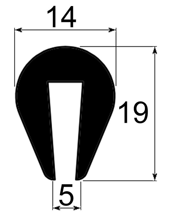 Демпфер лодочный Т380 бухта 25 м черный, арт. 10268798,  