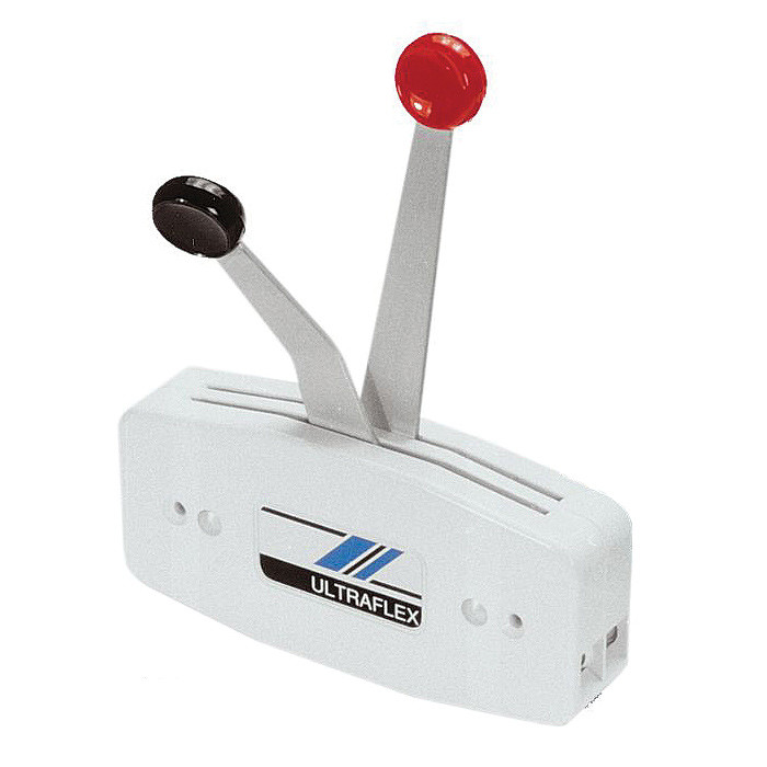 Контроллер двухрычаговый вертикального крепления белый, арт. B47,          Ultraflex 