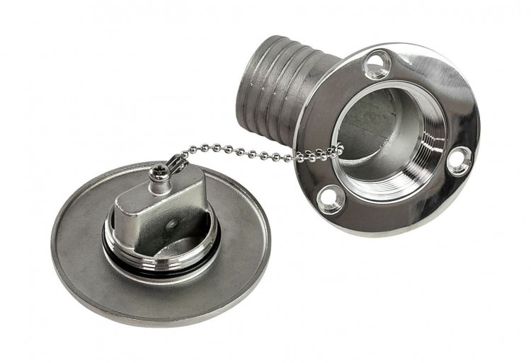 Горловина заливная для бензина, угловая, под шланг 38 мм, арт. 4620136018654,          Marine Rocket  Горловина заливная для бензина, угловая, под шланг 38 мм, арт. 4620136018654,          Marine Rocket