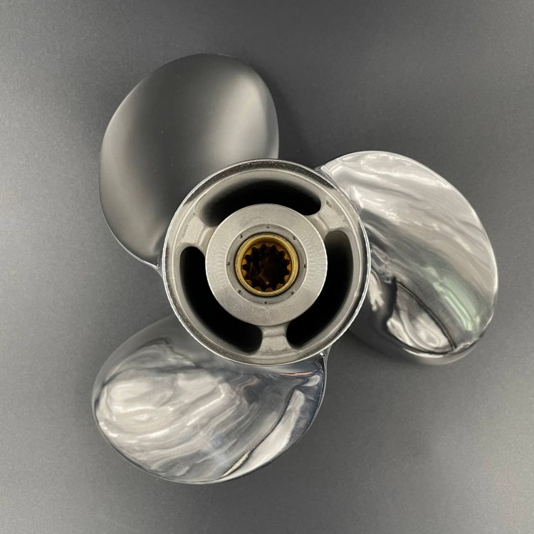 Гребной винт Yamaha 40-55, F30-60 (3X10 3/8X14) (Сталь) (POLASTORM MEGARA), арт. 3029-3104-14,          POLASTORM 