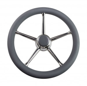 Рулевое колесо Osculati, диаметр 350 мм, цвет серый