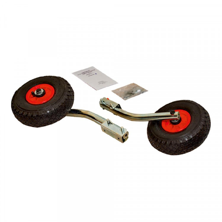 Транцевые колеса быстросъемные 400 мм, колесо 260 мм, нержавеющая сталь, , SK-1025106-ts, арт. SK-1025106-ts,          Skipper 