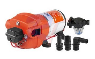 Насос мембранный четырехкамерный 24В, 12,5 л/мин, RTF-SFDP2-033-035-41, арт. RTF-SFDP2-033-035-41,          SeaFlo 