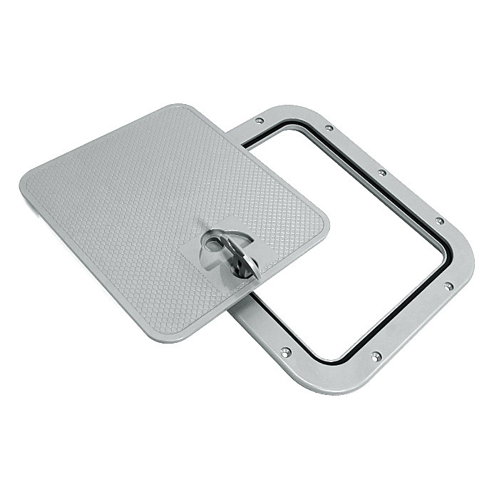 Крышка рундука 306х356 светло-серая пластмасса, арт. 45164,          Nuova Rade 