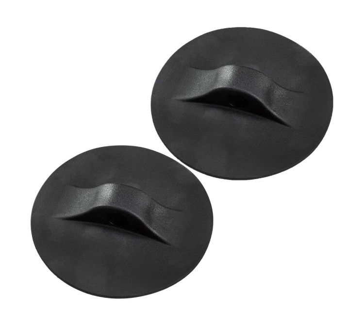 Крепление леера, D 136мм, черное, 2 шт, арт. SSCL00012101_SET2,          Sun Selection 