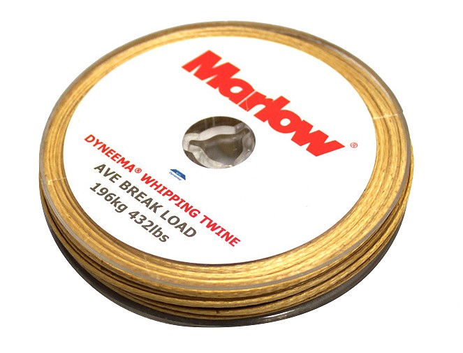 Нитка вощеная № 4, золотистая, целая катушка, арт. 10253774,          Marlow 