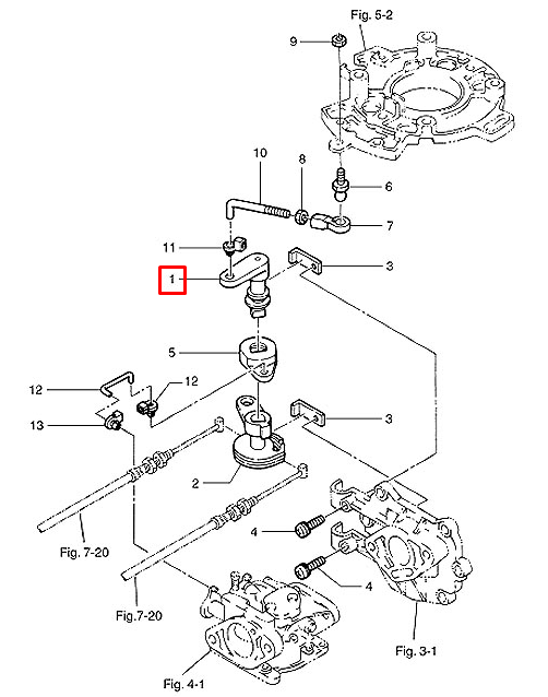 Рычаг платы зажигания Tohatsu 8-9.8 (9.8F-01.04.05 ) (YUELANG), арт. 3B2-63711-0-K,          TAIZHOU YUELANG POWER TECHNOLOGY 