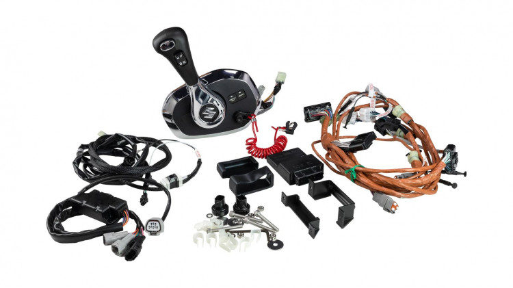 Дистанционное управление Suzuki SPC, врезное, один двигатель (комплект), арт. 6700098L14000,          SUZUKI 