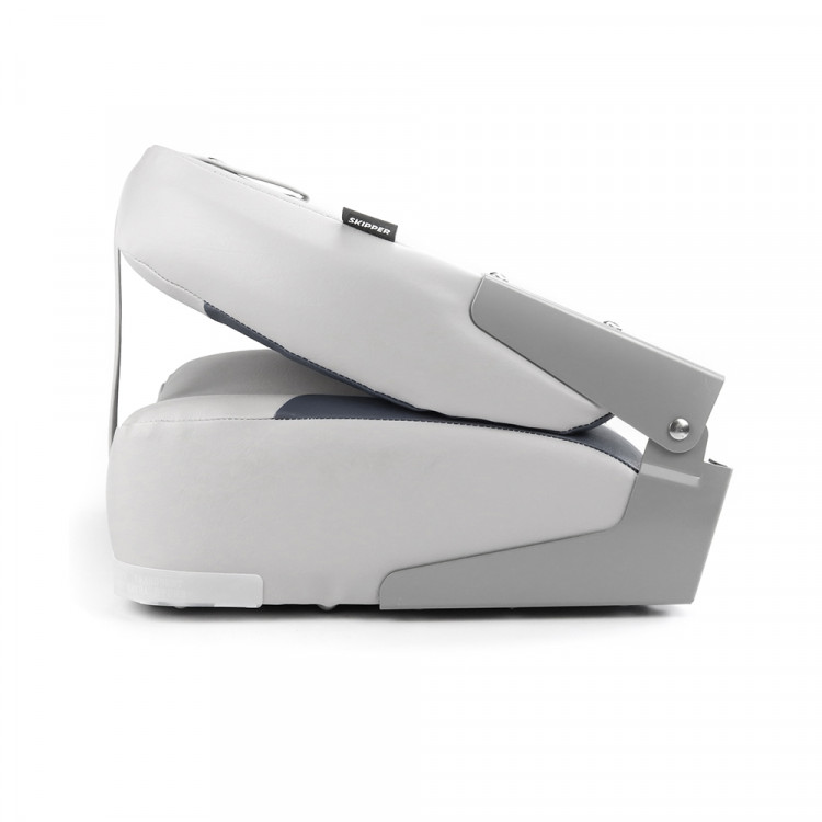 Кресло складное мягкое  черный/серый, арт. SK75102GC-ts,          Skipper  Кресло складное мягкое  черный/серый, арт. SK75102GC-ts,          Skipper