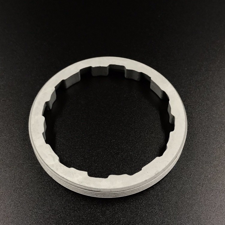 Гайка редуктора корончатая Yamaha 20-30 (Yamaha), арт. 664-45384-00,          YAMAHA 