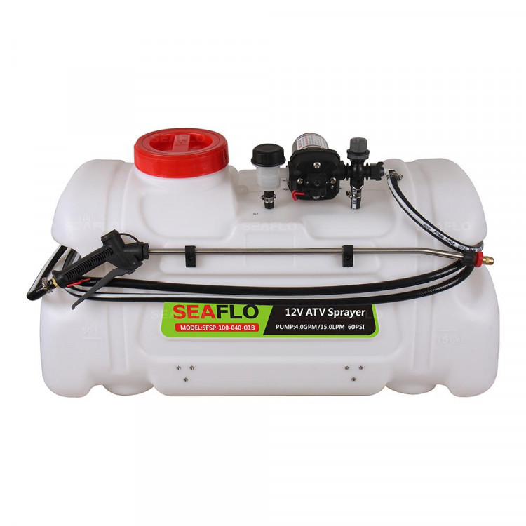 Опрыскиватель для квадроцикла SeaFlo, 4GPM, 80PSI, 12V, арт. SFSP-100-040-01B-ts,          SeaFlo 
