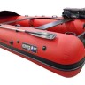 Надувная лодка ПВХ, Хантер 400 Трэвел НДНД, красный, арт. 4002512,          Hunterboat 