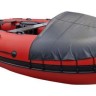 Надувная лодка ПВХ, Хантер 400 Трэвел НДНД, красный, арт. 4002512,          Hunterboat 