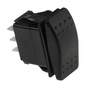 Переключатель трехпозиционный (ON)-OFF-(ON) 12 В/20А 6Р без фиксации