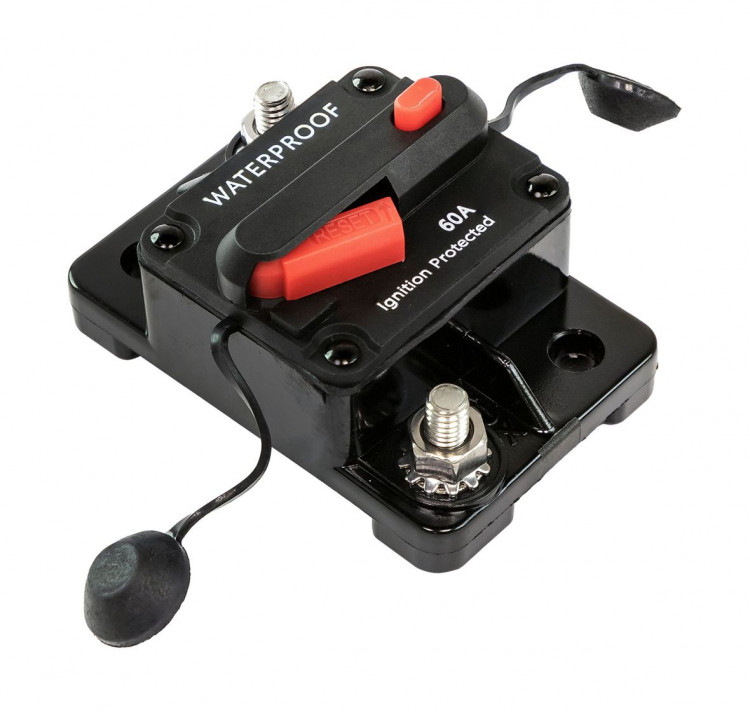 Предохранитель автоматический 60 А, арт. 4620136056939,          Marine Rocket 