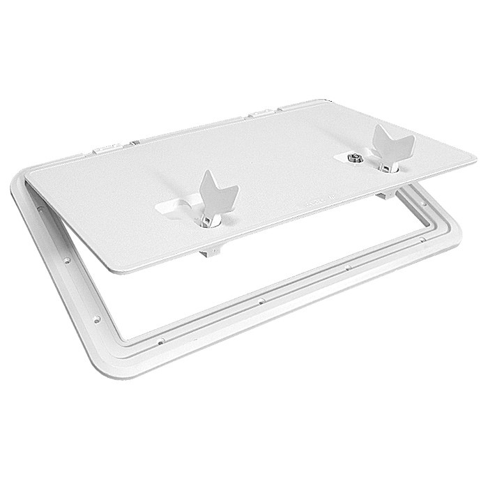 Крышка рундука 350х600 белая пластмасса, арт. 6378_350x600,          Ceredi 