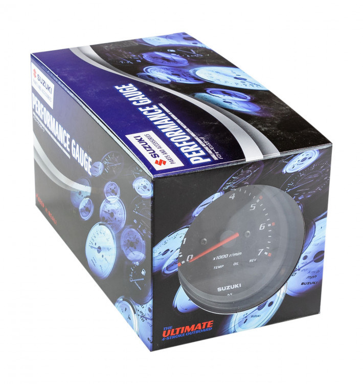 Тахометр 4", 7000 об/мин, Suzuki DF25A-250, черный, арт. 3420093J02000,          SUZUKI 