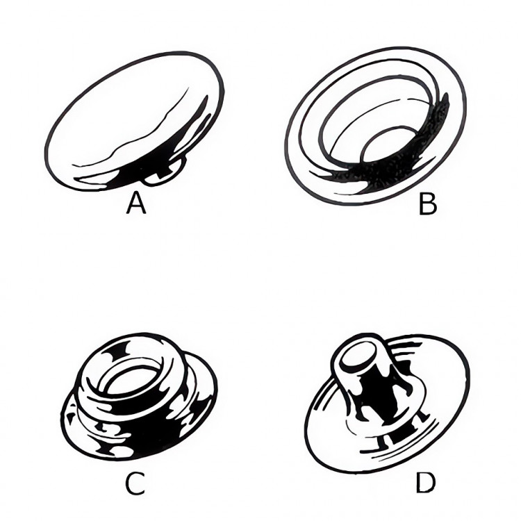 Кнопка, часть С, арт. 10236528,          Osculati 