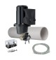 Подруливающее устройство Quick, D110mm, 25KGF, 12 В, (TCDEX06 - TNL 1000mm)