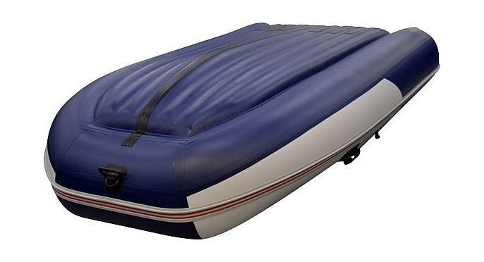 Надувная лодка ПВХ, STELS 355 Аеро НДНД, синий/белый, арт. 355209,          Hunterboat 