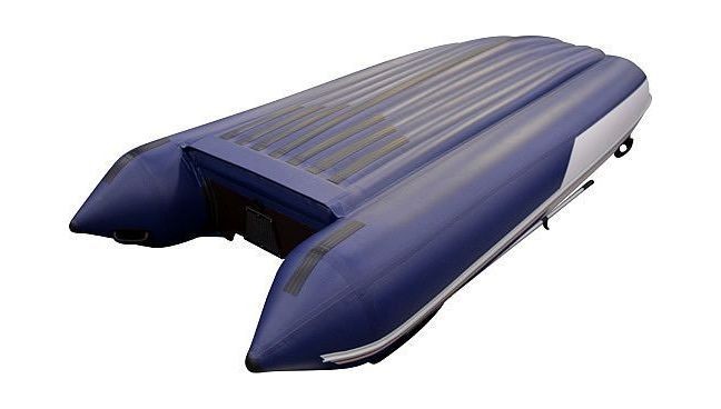 Надувная лодка ПВХ, STELS 355 Аеро НДНД, синий/белый, арт. 355209,          Hunterboat 