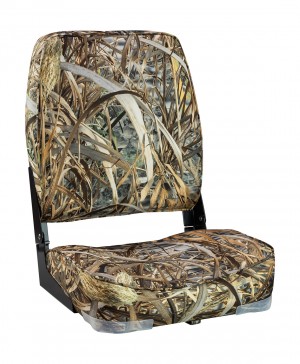 Кресло мягкое складное, высокая спинка, цвет камуфляж камыш
