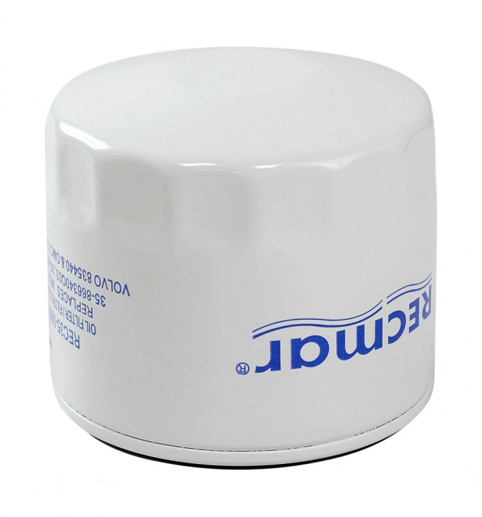 Фильтр маслянный Volvo Penta 50DDB-W9D, Recmar, арт. 835440_RM,          Recmar 