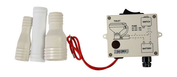 Унитаз с электрической помпой 24 В, арт. 15497A24 (1542024),          TMC  Унитаз с электрической помпой 24 В, арт. 15497A24 (1542024),          TMC