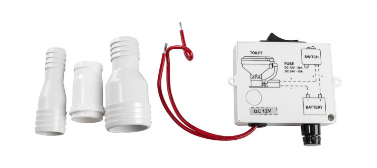 Унитаз с электрической помпой 24 В, арт. 15497A24 (1542024),          TMC  Унитаз с электрической помпой 24 В, арт. 15497A24 (1542024),          TMC