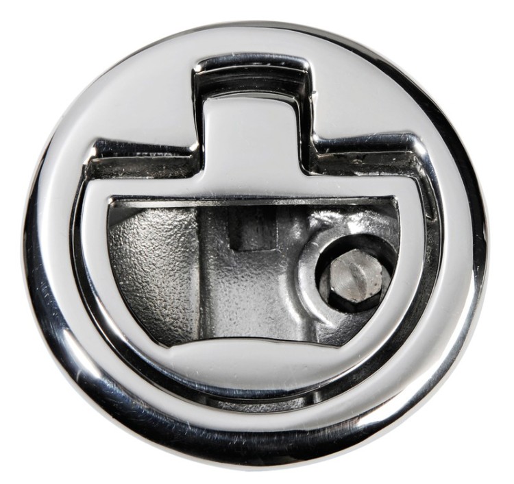 Защелка с утапливаемой ручкой, без замка, арт. 10266853,          Osculati 