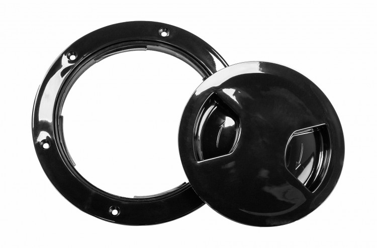 Лючок палубный 162 мм черный, арт. 13562-BK,          AAA 