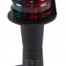Огонь ходовой комбинированый (красный, зеленый) на стойке 100 мм, черный 