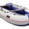 Надувная лодка ПВХ, STELS 375 Аеро НДНД, синий/белый, арт. 375209, Hunterboat Надувная лодка ПВХ, STELS 375 Аеро НДНД, синий/белый, арт. 375209, Hunterboat