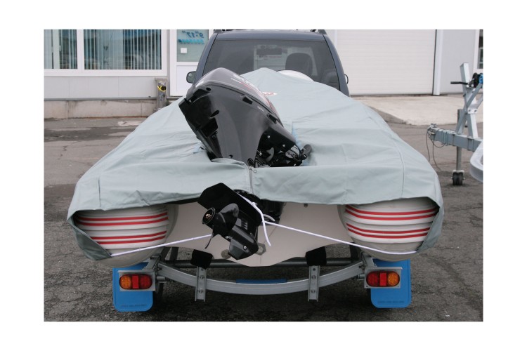 Чехол для лодки длиной 4.1-4.2 м, серый, арт. SSCLH5019,          Sun Selection 