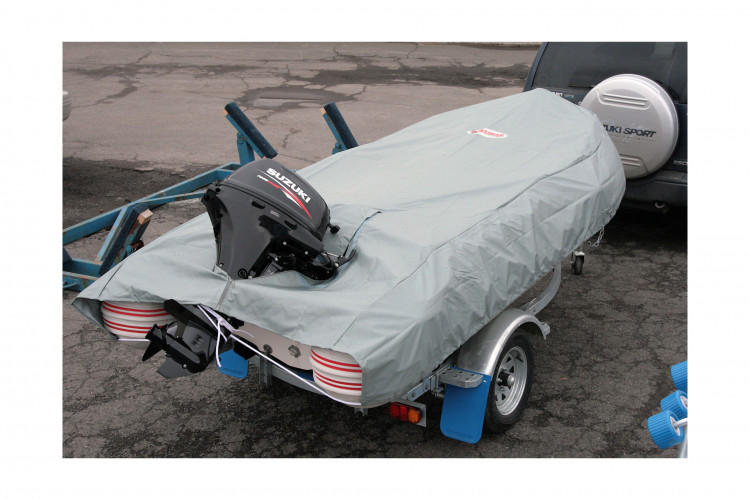 Чехол для лодки длиной 4.1-4.2 м, серый, арт. SSCLH5019,          Sun Selection 