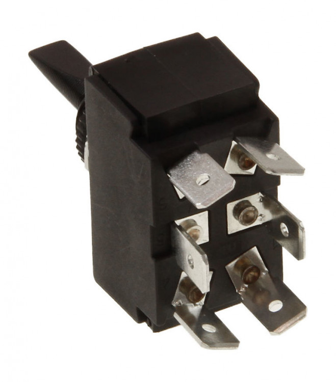 Тумблер трехпозиционный (ON)-OFF-(ON) 12В/15А 6P, арт. 30165perekljuch,          Youthful  Тумблер трехпозиционный (ON)-OFF-(ON) 12В/15А 6P, арт. 30165perekljuch,          Youthful