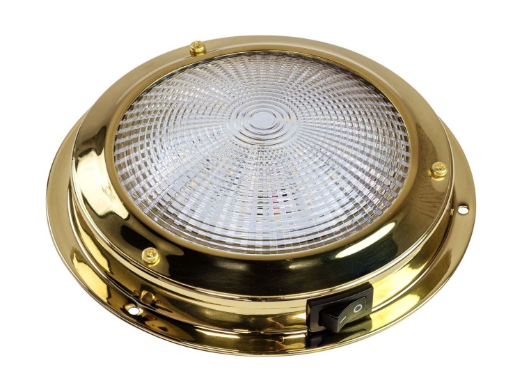 Светильник каютный светодиодный белый 12 В, D137mm, SeaFlo, арт. SFCL15WC02,          SeaFlo 