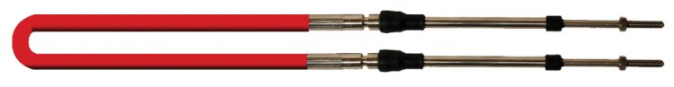 Кабель газ-реверс EC-133-14 (C8) RED 14 фут., Multiflex  (2 шт)  