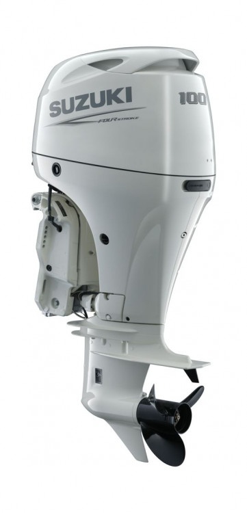 Мотор лодочный Suzuki DF100BTX, белый, арт. DF100BTX_white,          SUZUKI 