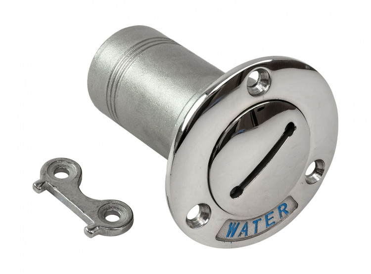 Горловина заливная для воды 38 мм, ключ Marine Rocket, арт. S.M1428-38WT,          MARINE ROCKET 