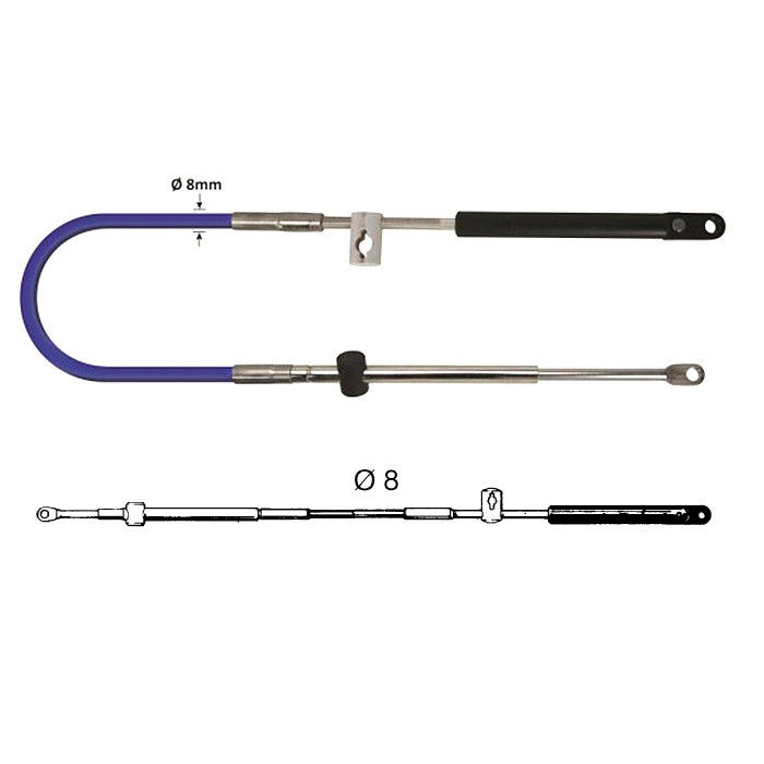 Трос управления Mach5 14", арт. Mach5 14",          Ultraflex 